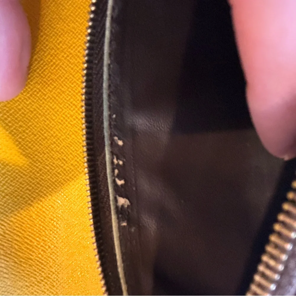 Louis Vuitton Dark Brown Monogram Clutch - Picture 8 of 12